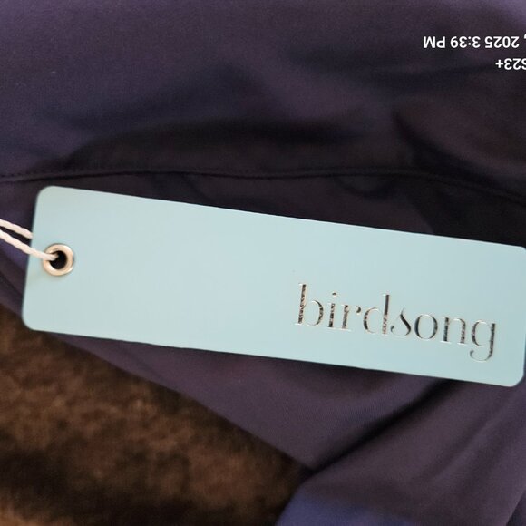 Birdsong underwire wrap tankini top midnight 32H NWT - Picture 2 of 6